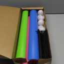 Sratte Team Building Activities Games Eamwork Group Learning Exercise Activities with Half Pipes Golf Balls Storage Bags Teamwork Kit for Adults Teens Field Day Game School Gym Outdoor Youth Sports