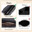 YIKOEE Womens Shoulder Bags Small Y2K Mini Purse with Vegan Leather