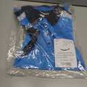 LULY YANG DSP Women's Active Polo - Short Sleeve (Blue, XL)