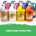 2 x Handy Art Little Masters Washable Tempera Paint, 64 Fl Oz (Pack of 1), White