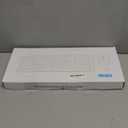 Wireless Keyboard and Mouse Combo, Full-Sized Wireless Keyboard and Adjustable DPI Mouse, 2.4GHz USB Receiver, Keyboard and Mouse for PC, Windows, Desktop, Laptop (Mint Green and White)