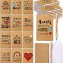 Resurhang 24 Sets CNA Week Gifts Bulk 2026 National Nursing Assistants Week Gifts 24 Pcs A6 Kraft Notebooks with Ballpoint Pen for CNA RN Nursing Student Graduation Assistant Coworker Office Essential