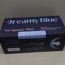 DreamyBlue Signature Pillow w/Adjustable Loft Shredded Memory Foam Fill Neutral Alignment for Side, Back, and Stomach Sleepers Washable Bamboo Rayon Cover CertiPUR-US Certified Foam (Queen) (Queen (Pack of 1)