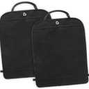 Munchkin Back Seat Cover for Kids, Deluxe Kick Mats Car Seat Protector, Black, 2 Pack