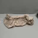 NAISI Waterproof Couch Cushion Covers Thick Velvet Fabric Washable Sofa Slipcovers 1 Piece Individual Sectional Couch Covers with Elastic Bottom(1 PC for Seat Cushion or Backrest,Light Taupe)