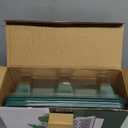 YAUNGEL Seed Starter Tray with Grow Light, Seed Starter Kit with Timing Controller Adjustable Brightness,80 Cells Seed Starter Tray for Indoor Planting with Humidity Domes Heightened Lids 2 Pack (Green)