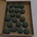 Tessco 18 Pcs Mini Floral Foam Holder Round Floral Foam with Green Arrangement Wire Arrangement Supplies for Table Wedding Wine Bottle Decor