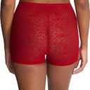 Natori Women's Pretty Smooth Shortlette (Red, XS)