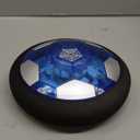 Hover Soccer Ball Boy Toy, Air Powered Floating Hover Soccers with LED Light, Kids Training Soccer Ball Indoor Outdoor Game, Birthday Gifts for Age 3 4 5 6 7 8-10 Years Old Boys Girls (Blue)