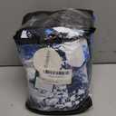 Boys Waterproof Ski Jacket Fleece Lined Warm Winter Snow Coat Hooded Winter Jacket for Kids (5-6, White Blue)