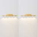 Battery Operated Modern Style Vanity Lights, wall Sconces Fixtures With Remote Control, Dimmable Bathroom Lights Over Mirror, LED Bathroom Lighting Rechargeable, vanity Lights Fixtures Wireless Design(2 P