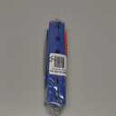 Wall Control Screwdriver Holder Bracket Slotted Metal Pegboard Accessory Slotted Tool Board - Blue (8in x 2in x 2in)