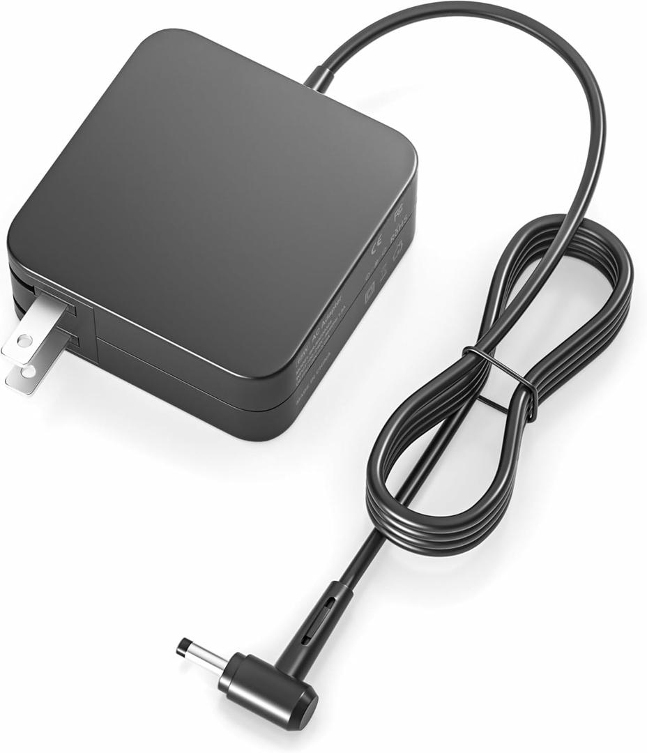 65W 45W Charger Compatible with Lenovo V15 V14 V17 G2 G3 G4 G5 V15-IAP V15-ITL V14-IIL V14-IAP V17-IAP Compatible with Ideapad Flex 5 4 6 1470 1570 S145 S340 S540 S530 510 3 1 3i 1i Power Cord