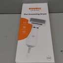 2-in-1 Dog Hair Dryer with Slicker Brush for Small-Sized Dogs and Cats | Pet Hair Dryer | Dog Blow Dryer | 300 Watts, 75-85 dB, Adjustable Temperature, Overheat Protection