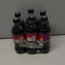 Coca-Cola Zero Sugar Cherry Diet Soda Soft Drink, 16.9 fl oz, 6 Pack, No BB Date