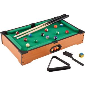 Mainstreet Classics 20-Inch Table Top Miniature Billiard/Pool Game Set
