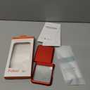 Foluu Slim Fit Case for Motorola Razr Plus 2023, with 1 Pack Soft Inner TPU Moto Razr Plus 2023 Screen Protector, 1 Pack Front Built-in Screen Protector, Matte PC Cover for Motorola Razr+ 2023 Red