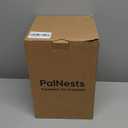 Dual Chamber Automatic Cat Feeder, Smart WiFi Pet Food Dispenser with 2.4&5G WiFi App, Custom Schedule & Portion Control for Dry Food and Treats, 4L, Black