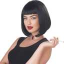 California Costumes Womens 90'S Pulp Film Icon Wig Black
