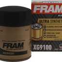 FRAM Ultra Synthetic XG9100 20K Mile Change Automotive Replacement Engine Oil Filter for Synthetic Oil Changes, Premium Vehicle Engine Protection Oil Filter for Select Vehicle Model Years (One Size)