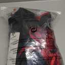 Vampire Costume for Women with teeth Accessories Gothic Vampire Dress Halloween Witch Costume Adult (X-Large, Black)