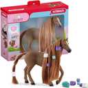 Schleich Horse Club Sofia's Beauties English Thoroughbred Mare Toy Horse Set for Girls and Boys with Brushable Hair and Accessories, 14 Pieces, Ages 4+