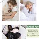 Premium Soft Mattress Protector 18" x 24" (Pack of 2) - Highly Absorbent Incontinence Bed Pads for Bedwetting - Waterproof Washable Bed Pads for Kids & Seniors - 1 Green & 1 Blue Reusable Underpads