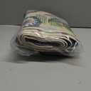 Beeiva Floral Carpet Runners for Hallway 8ft, Hallway Washable Kitchen Runner Rug Non Slip, Ultra Thin Vintage Plant Carpet Rugs with Low Pile for Kitchen Bathroom (Cream,2'x8')