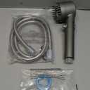 Filtered Shower Head with Handheld, High Pressure Water Flow and Multiple Spray Modes Shower Head with Filter, Power Wash for Hard Water, Showerhead with ON/OFF Switch for Pets Bath (Gray)