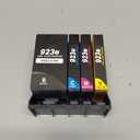 923XL Ink Cartridges Combo Pack Replacement for HP 923 923e Ink Cartridges for Printers, Compatible with OfficeJet Pro 8130 8120 8120e 8130e 8125e Printers, 4-Pack