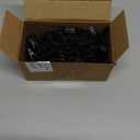 Gisafai Christmas Shingles Light Clips Asphalt Roof Light Clips Mini Gutters Hooks for Hanging Christmas Outdoor Decoration, Electroplated Iron (Black, 300 Pcs)