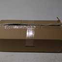 VTRIN 10 Tier Shoe Rack Tall Large Capacity 50 Pair Wide Shoe Organizer with Two Hooks Sturdy Metal Shoe Shelf for Entryway, Closet, Bedroom (Black)