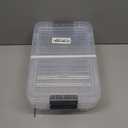 Superio Clear Storage Boxes with Lids, 4.5 Quart Plastic Container Bins for Organizing, Stackable Crates, BPA Free, Non Toxic, Odor Free, Organizers for Home, Office, School, and Dorm, 2 Pack