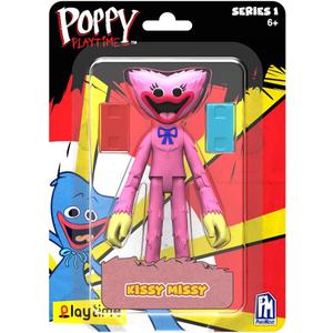 Poppy Playtime Kissy Missy Action Figure (5'' Posable Figure, Series 1) [Officially Licensed] (AF7702)