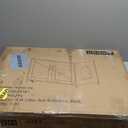 unipaws Black Top Opening Cat Litter Box Enclosure, Flip Top XL Extra Large Cat Box Furniture, Friendly to Elderly People, High Jumbo Automatic Litter Box Cover Hidden for Large Cat