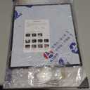 Transparent Dust-Proof Protective Cover with Painted Backdrops for LABUBU & ZIMOMO Dolls, Angel in Clouds & Various Medium to Large-Sized Figurines - Display Case & Showcase Shield