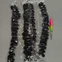 Deep Wave Feather Crochet Hair, 100 Strands Miracle Knots Hair Curly Crochet Hair for Black Women Pre-Separated Invisible Knotless, Feathered Crochet Hair Extensions (18 Inch 1B)