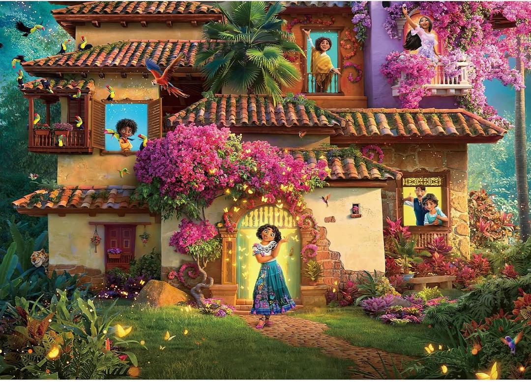 7x5FT Magic House Backdrop,Magic Movie Background Magical House Banner Party Decor Cartoon Theme Birthday Party Backdrop Supplies for Girls