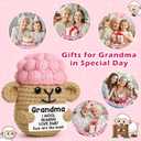 Crochet Sheep Gifts for Grandma Birthday Christmas,I Wool Always Love Ewe are Best Grandma Ever Gifts from Grandkids,Handmade Stocking Stuffers Gift Ideas for Great Nana Gigi Grandmother Mimi Granny