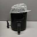 CHEFMAN 2 Qt Mini Air Fryer  Digital Space-Saving Compact Air Fryer with Nonstick and Dishwasher Safe Basket, Quick & Easy Meals in Minutes, Features Digital Timer and Shake Reminder  Black