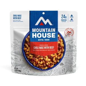 Mountain House Chili Mac with Beef | Freeze Dried Backpacking & Camping Food | 2 Servings (Pouch) Mountain House Chili Mac with Beef | Freeze Dried Backpacking & Camping Food | 2 Servings (Pouch)