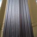 Art3d Slat Wall Panel for Modern Decor, WPC Acoustic Diffuser Panel, 8-Pack 96 x 6in. Black Walnut