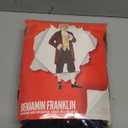 Morph Benjamin Franklin Costume With Wig Founding Fathers Costume Adult Colonial Outfit Men Ben Franklin Outfit Men (Large)