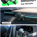 LISEN for Qi2 15W MagSafe Car Mount Charger,Super Fast Magnetic Wireless Car Charger for iPhone 16 Pro Max AccessoriesQi2 Fast Charging MagSafe Charger Fits iPhone 17 Pro Max 16 15 14 13 12 Series