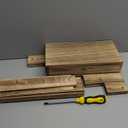 5 Tier Cologne Organizer for Men, Wooden Stand Rack Display Shelf with Drawer Storage, Large Capacity Perfume Holder for Man, Log Color