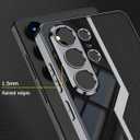 Leather Case for Samsung Galaxy S26 Ultra, Ultra Thin Sports Car Design, Luxury Electroplate Leather with Silicone TPU Protective Shockproof Cover for Samsung Galaxy S26 Ultra (Black)