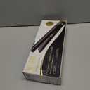 HOT TOOLS Black Gold Ionic 1 1/4 Inch Flat Iron, Use as Straightener for Sleek Straight Hair or Use Rounded Edges for Shiny Curls and Waves, Stylist-Preferred