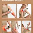 Electric Cupping Massager for Body with Suction, Microcurrent, Red Light & Heat, Lymphatic Drainage Massager, 12 Intensity Body Sculpting Machine, Cellulite Massage Tool for Arms Legs Waist Back-White
