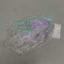 Riwbox Kids Wireless Headphones, CT-7S Cat Ear Bluetooth, 85dB Volume Limiting, LED Light Up Over Ear with Microphone for Laptop/PC/TV (Purple&Green)