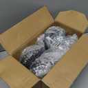 5 Inch Caster Wheels Heavy Duty with Dual-Lock Safety Brake and Rubber Tire Wheels, Heavy Duty - 400 Lbs Per Caster for Workbench, Trolley, Cabinet, Swivel Rubber Wheel 4-Packs with mounting Hardware